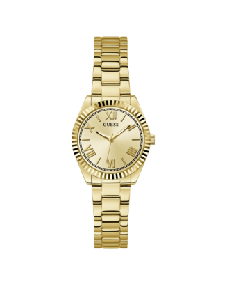 Relógio Feminino Mini Luna Dourado
