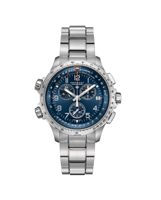 Rel&oacute;gio Homem Hamilton Khaki Aviation X-Wind GMT