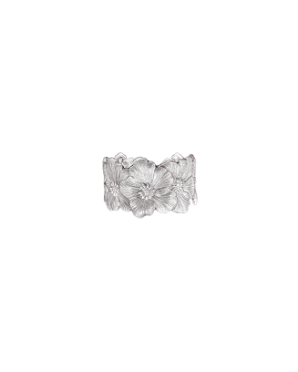 Pulseira Blossoms Gardenia em Prata