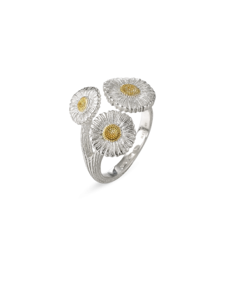 Anel Blossoms em Prata e Vermeil