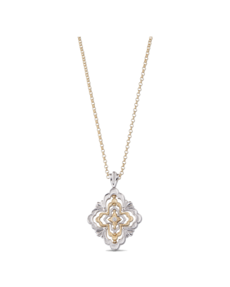 Colar Opera Galileo Ouro Branco, Ouro Amarelo E Diamantes