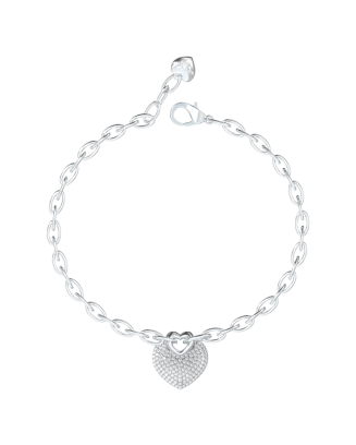 Pulseira Guess Crazy in Love Prateado