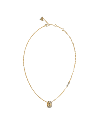 Colar em Aço Dourado com Coração