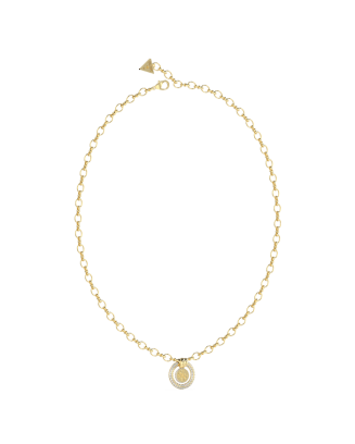 Colar em Aço Dourado