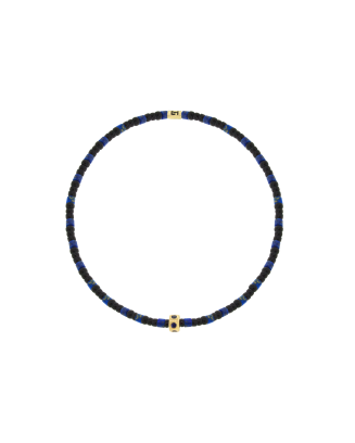 Pulseira Ouro Amarelo E Safira Azul