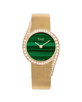 Relógio Limelight Gala Ouro Rosa E Malaquite 32mm