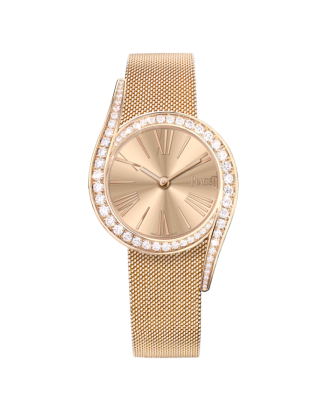 Relógio Limelight Gala Ouro Rosa E Diamantes 32mm