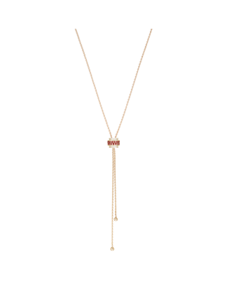 Pendente Ouro Rosa, Diamantes E Rubi