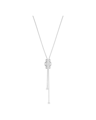 Colar Possession Ouro Branco E Diamantes