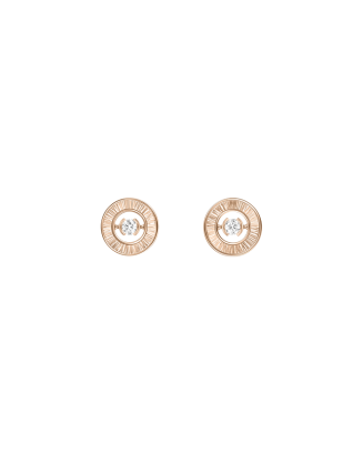 Brincos Possession Ouro Rosa E Diamantes