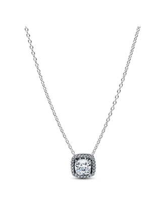 Colar Timeless Zirc&oacute;nia Quadrada