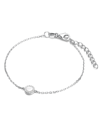 Pulseira PIETRA Círculo Madrepérola