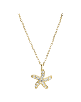 Colar FIKA Estrela Dourado