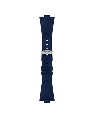 Bracelete Tissot Oficial PRX40mm Borracha Azul