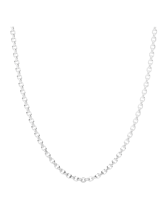 Colar Link Ouro Branco, Ouro Rosa E Diamantes