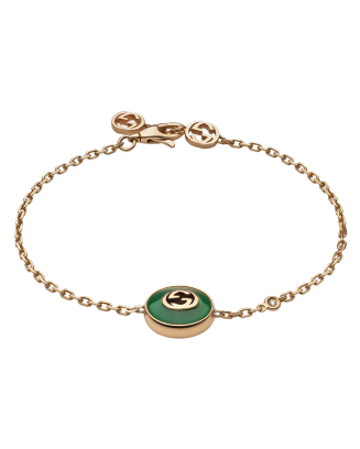 Pulseira Interlocking, Agata 18K