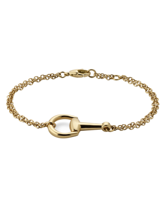 Pulseira corrente Horsebite Ouro 18K