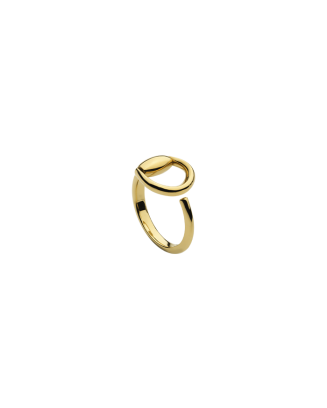 Anel Horsebit Ouro 18K