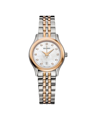 Relógio de Senhora Beleganza Bicolor com Diamantes