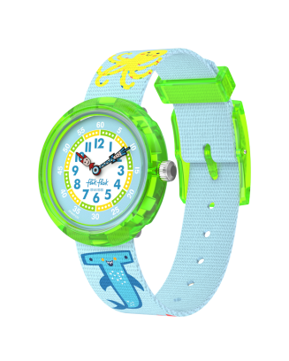Relógio Flik Flak de criança animais