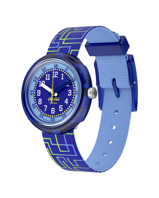 Rel&oacute;gio Flik Flak de crian&ccedil;a labirinto