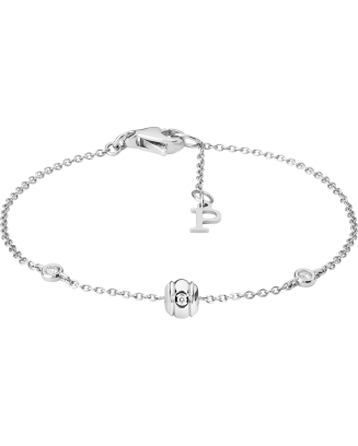 Pulseira Ouro Branco e Diamantes