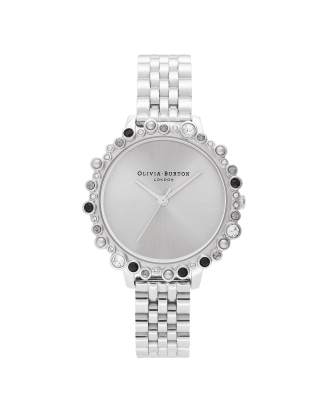 Relógio Under The Sea Aço e Cristais