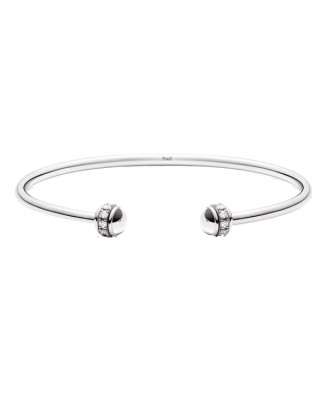 Pulseira Ouro Branco e Diamantes