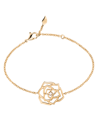 Pulseira Ouro Rosa e Diamantes