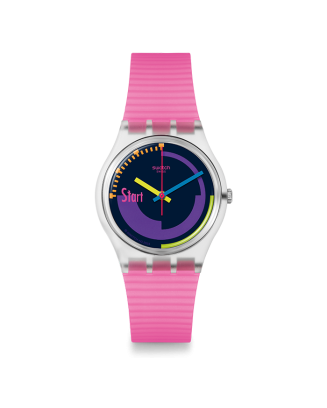 Relógio Swatch mulher Rosa Neon