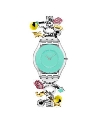 Rel&oacute;gio Swatch mulher Verde Dia da M&atilde;e