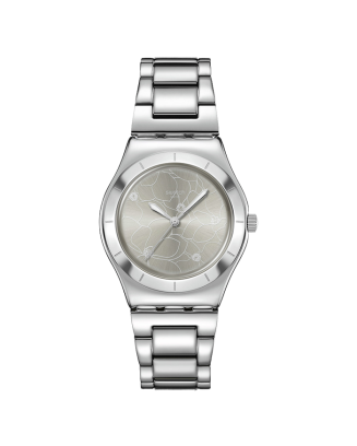 Rel&oacute;gio Swatch mulher Prateado A&ccedil;o