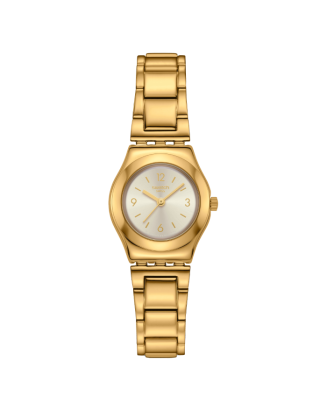 Rel&oacute;gio Swatch mulher A&ccedil;o Dourado