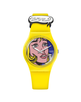 Relógio Swatch mulher Amarelo Roy Lichtenstein