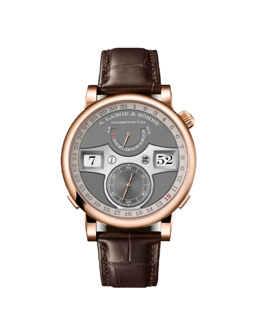Zeitwerk Date in 750 pink gold