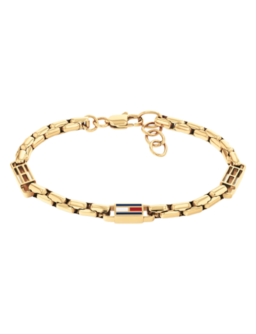 Pulseira Homem Aço Dourado