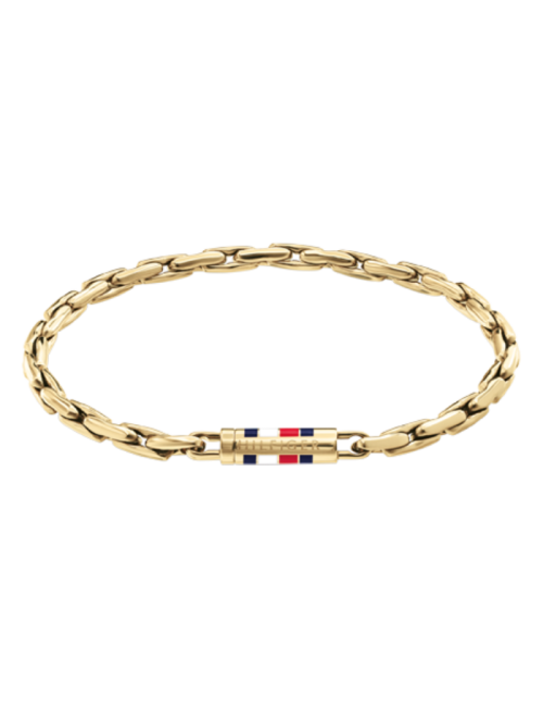 Pulseira Homem Aço Dourado