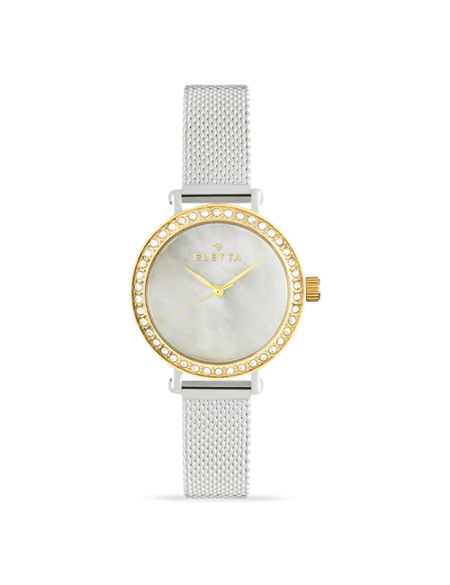 Box Relógio Mulher Celebration Silver & Gold