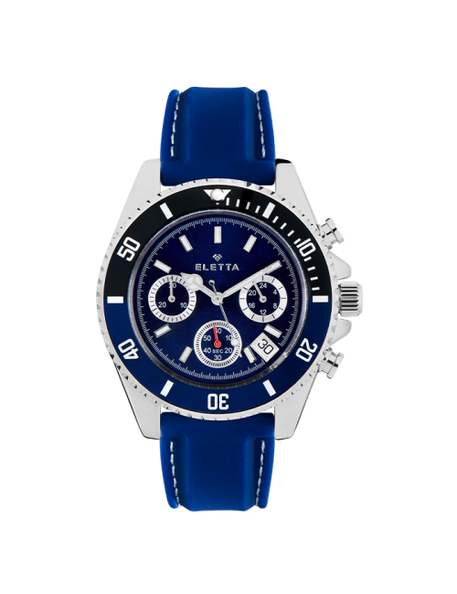 Box Relógio Homem Ocean Rider Chrono Azul