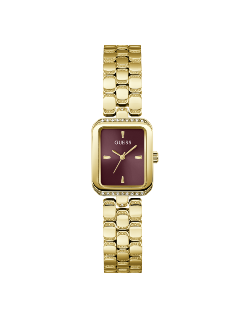 Relógio Feminino Isla Dourado e Bordeaux
