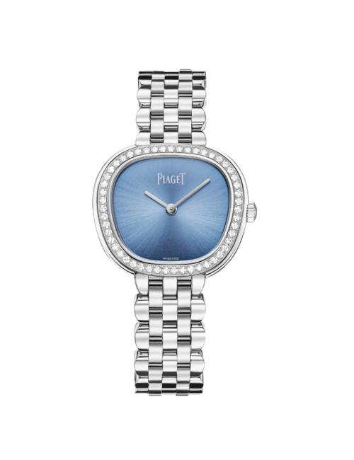 Relógio Sixtie Azul Aço E Diamantes 29mm