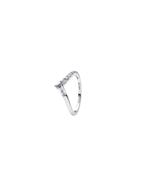 Anel Aro Pavé Baguette Tiara