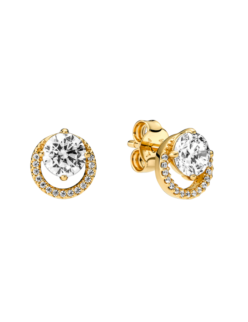 Brincos Sparkling Round