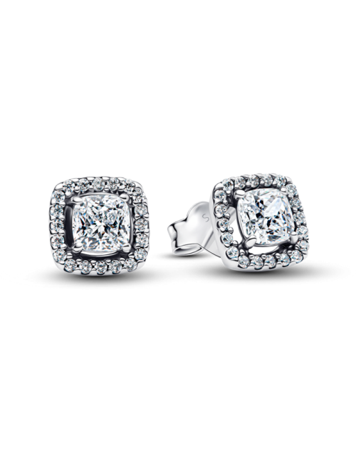 Brincos Timeless Zircónia Quadrada