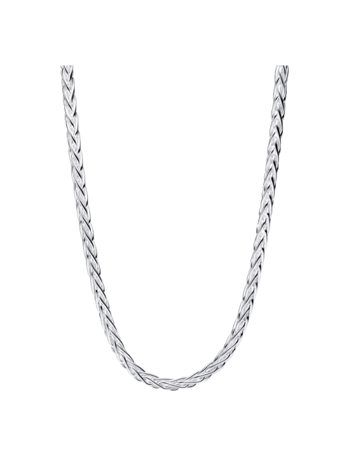 Colar em malha foxtail