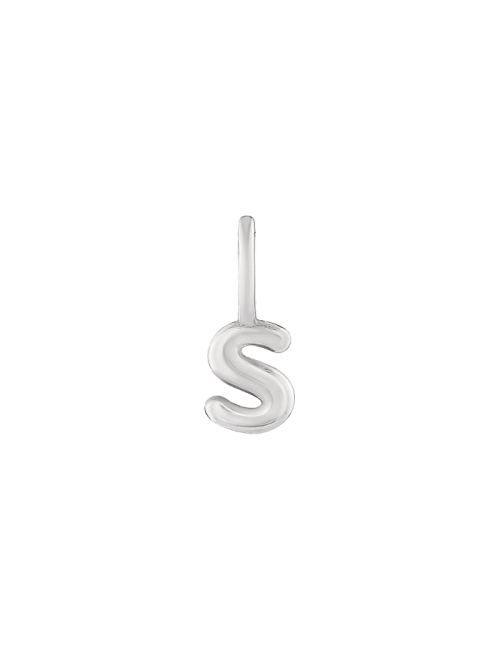 Pendente Letters Collection Ouro Branco Letra S