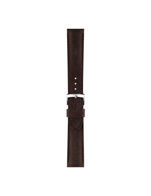 Bracelete Tissot Oficial Couro Castanho