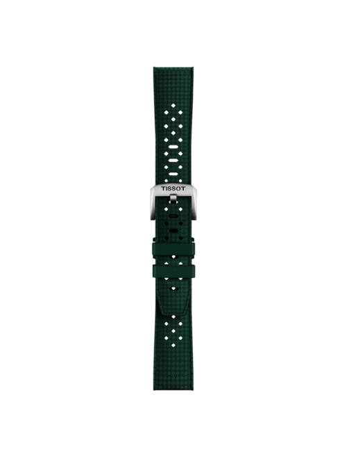 Bracelete Tissot Oficial Borracha Verde