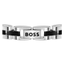Pulseira Homem Aço e IP Preto Archer