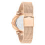 Relógio Mulher Aço Dourado Rosa